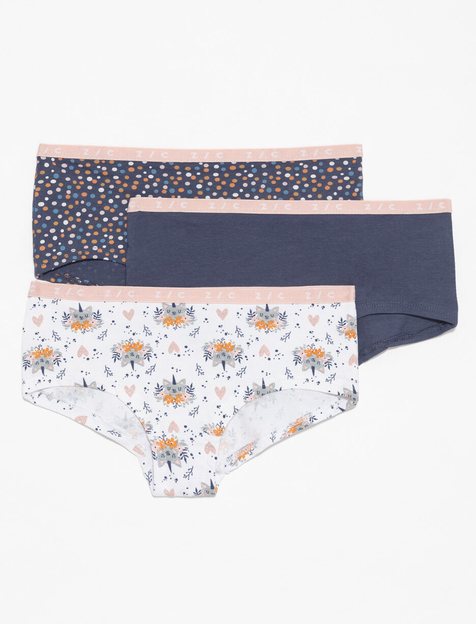 Culottes garçonnes - paquet de 3