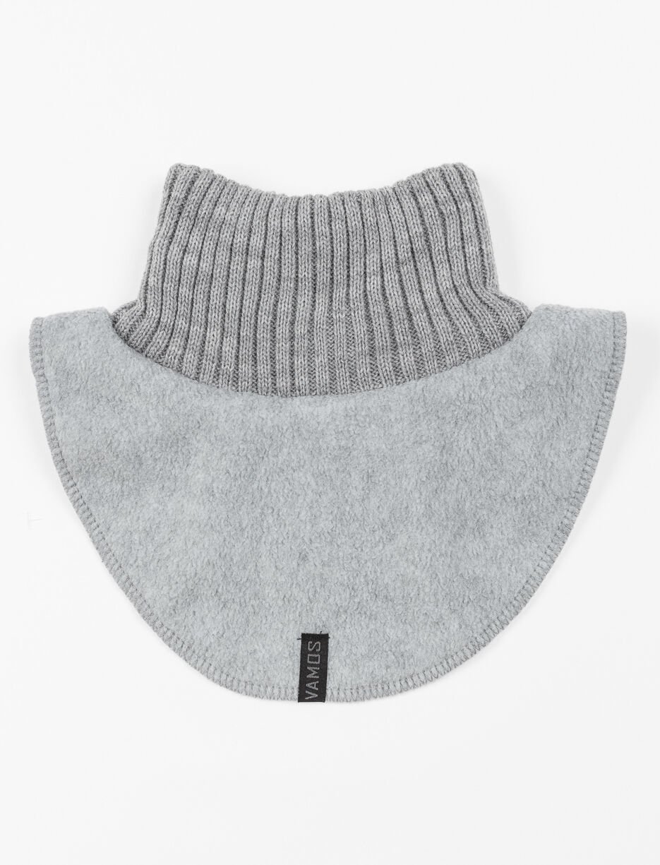 Cache-cou en tricot et polar - bébé