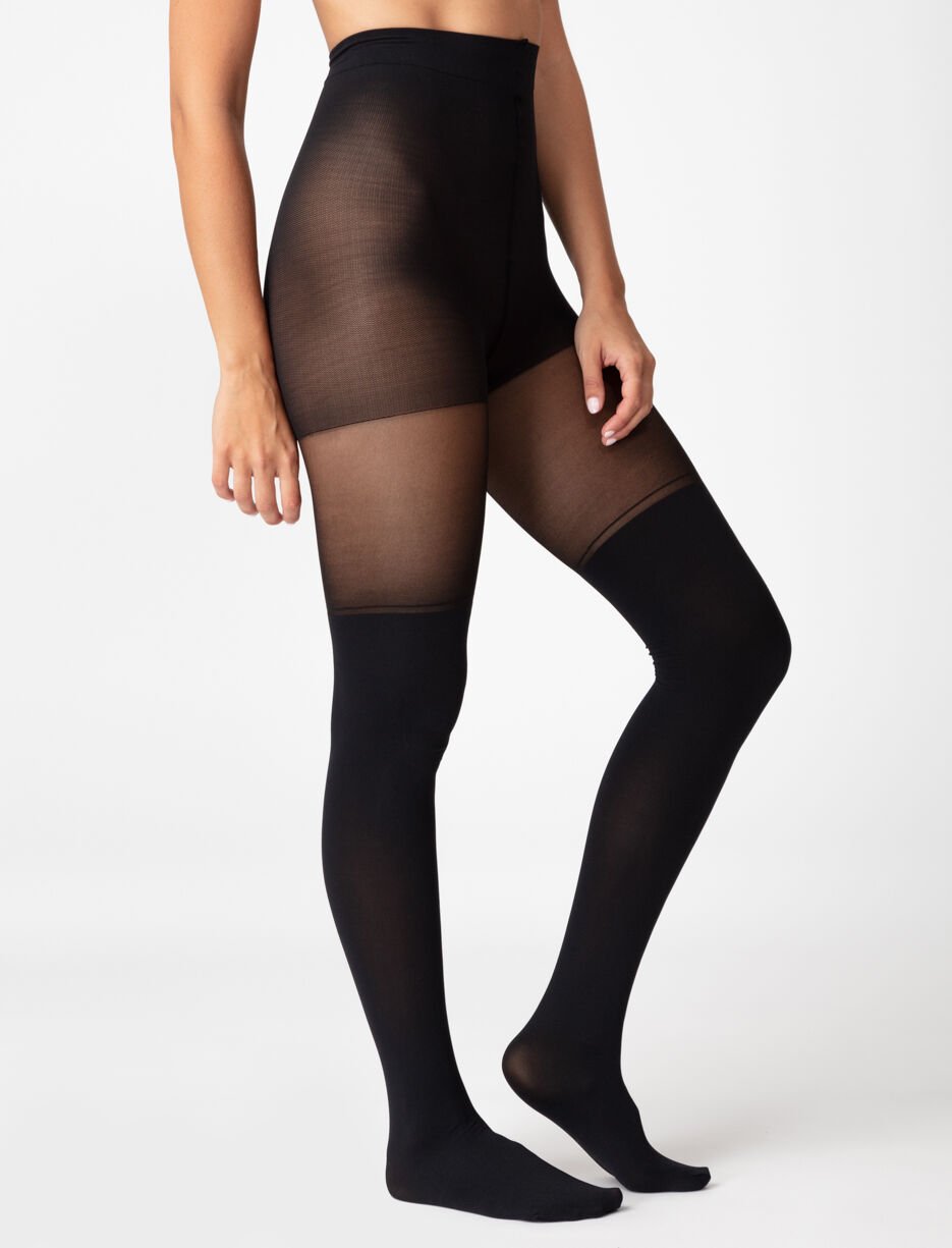 Collant cuissarde à ligne fine