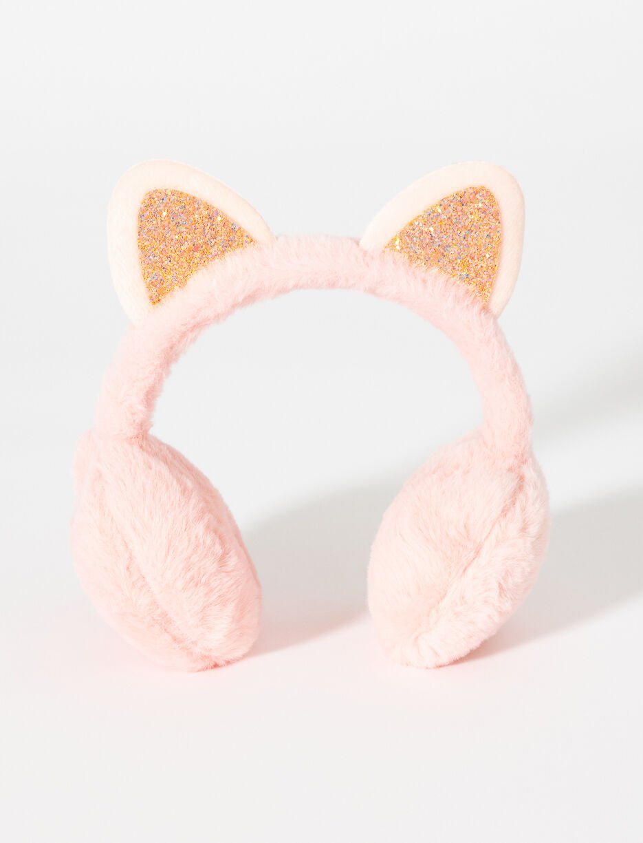 Plush Earmuffs with Ears