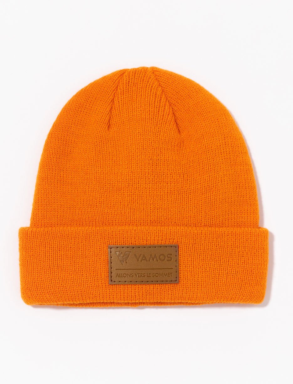 Tuque en tricot unie - bébé