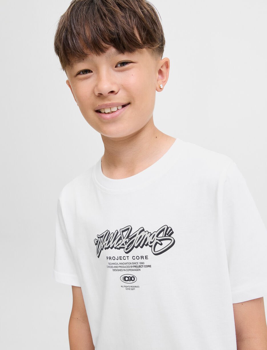 T-shirt ample à imprimé graphique