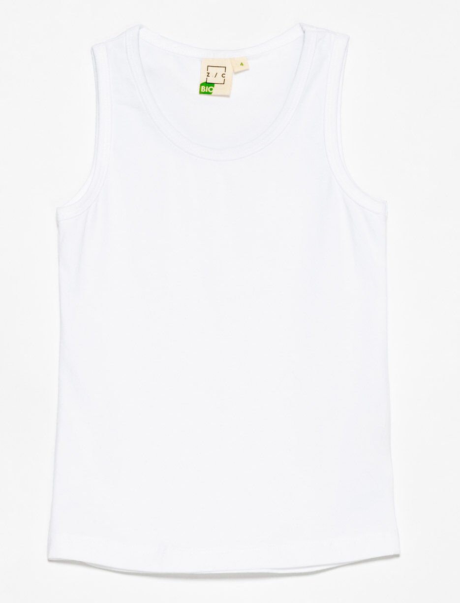 Solid Tank in Organic Cotton