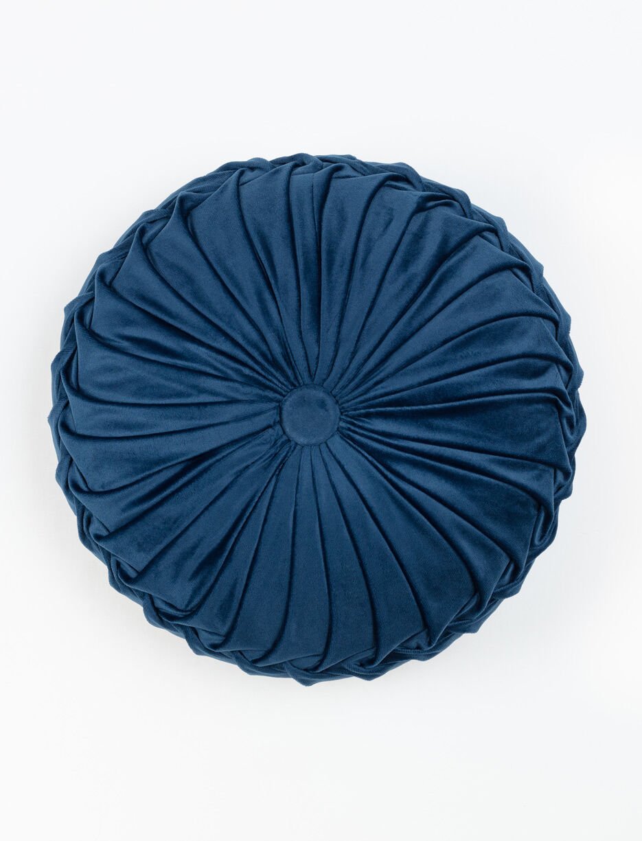 Coussin en velours rond