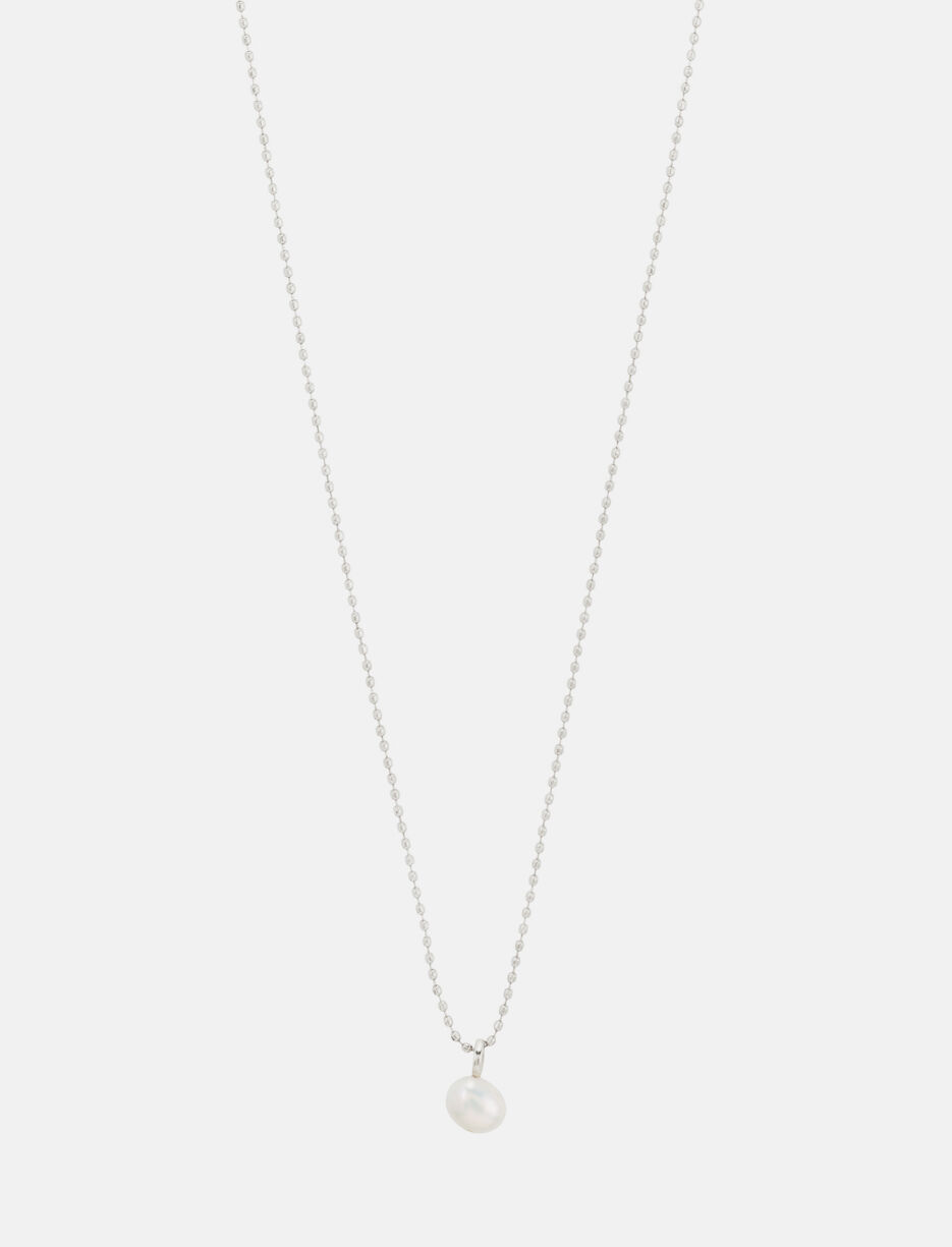 Collier perle d'eau douce recyclée