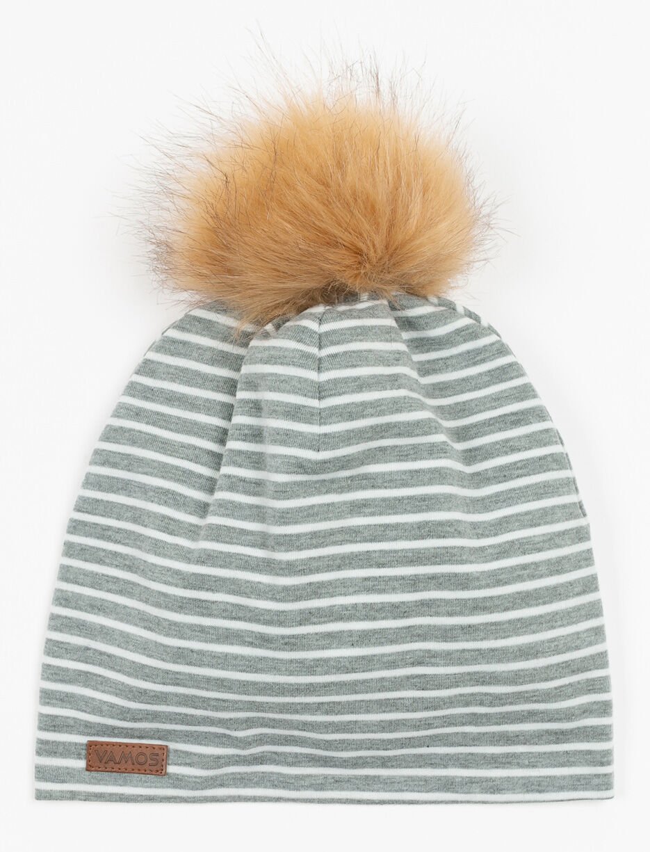 Light Pompom Beanie - Teen