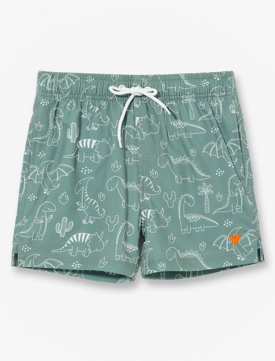 Boardshort imprim&eacute; &agrave; taille &eacute;lastique