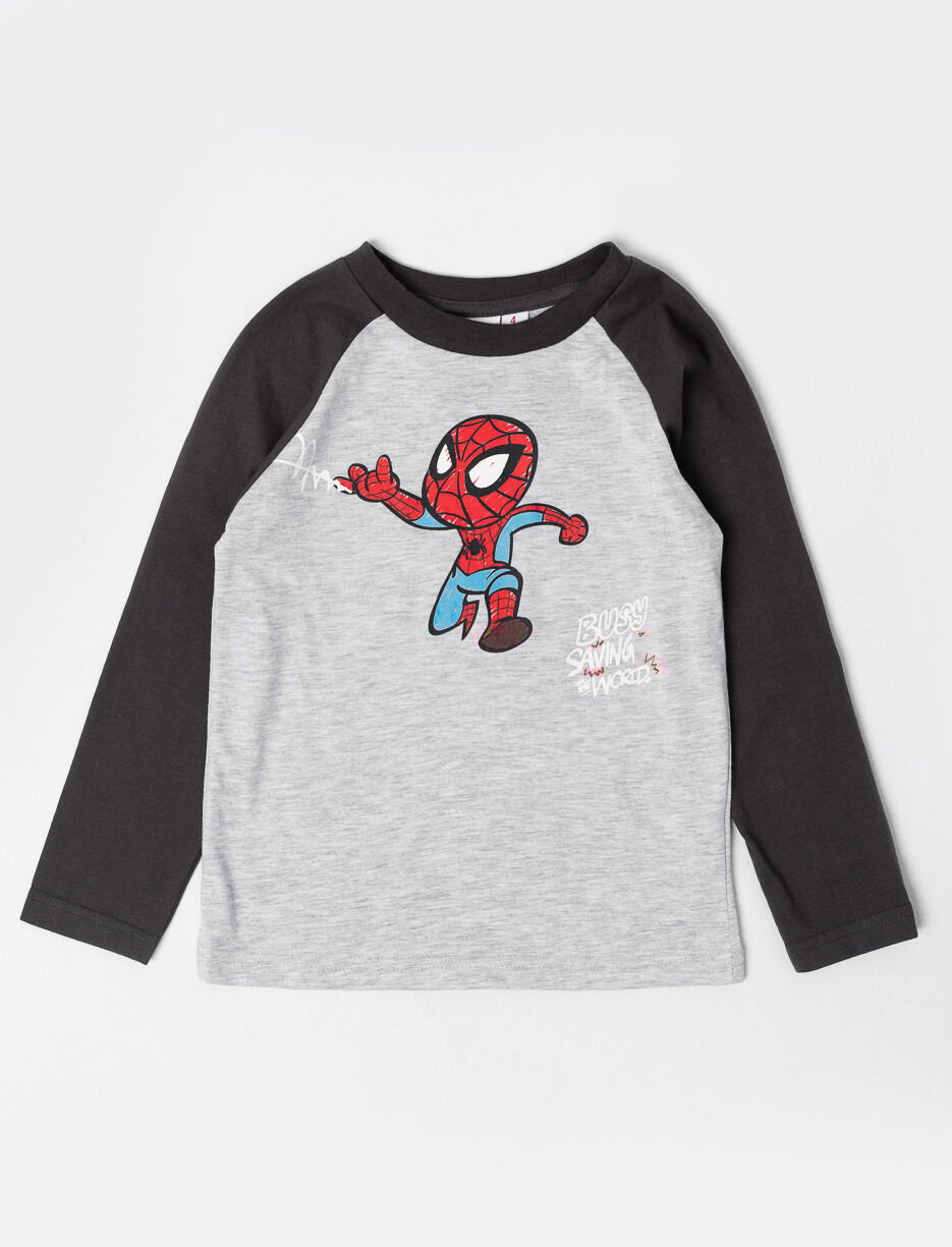 T-shirt imprimé à manches raglan -  Spider Man