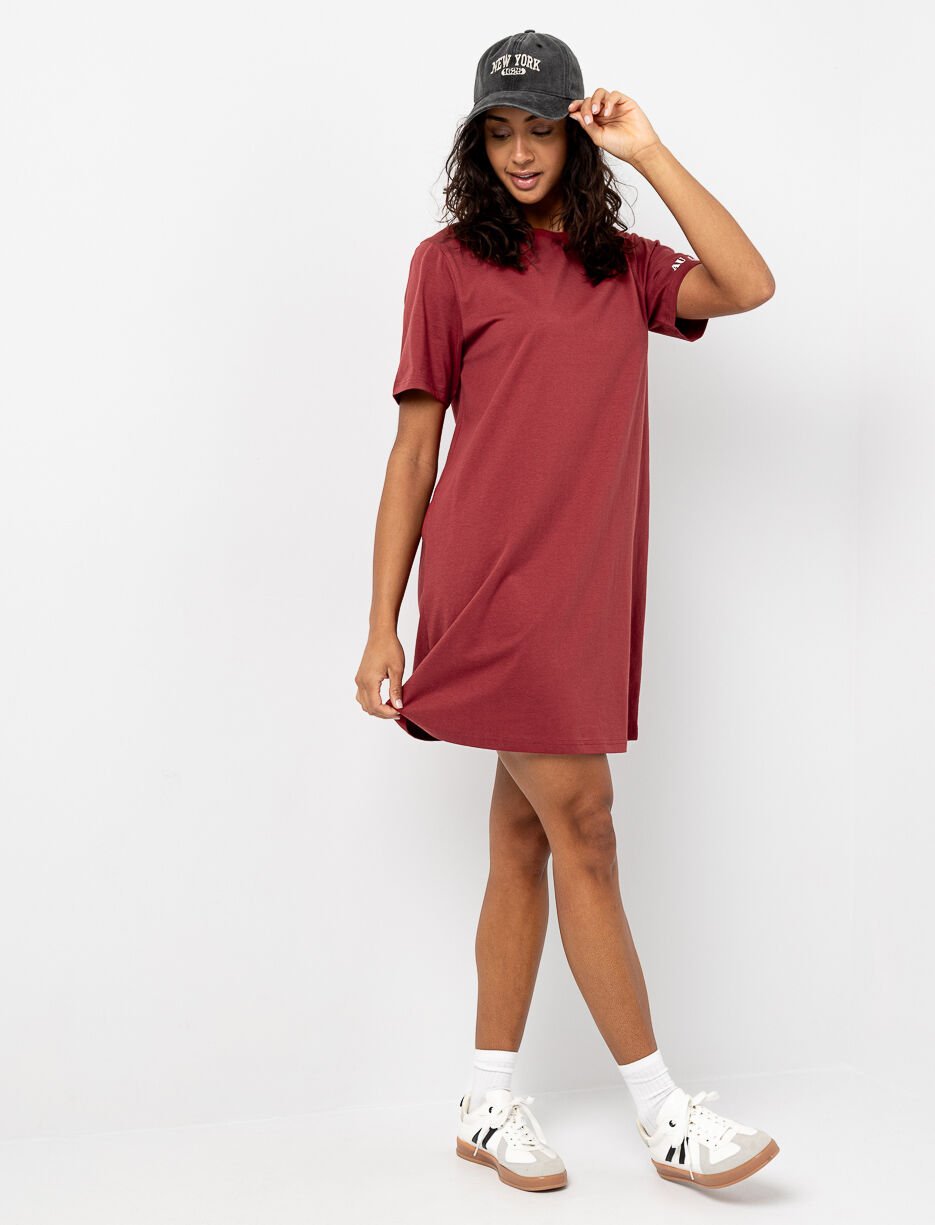 Robe t-shirt imprimée à la manche