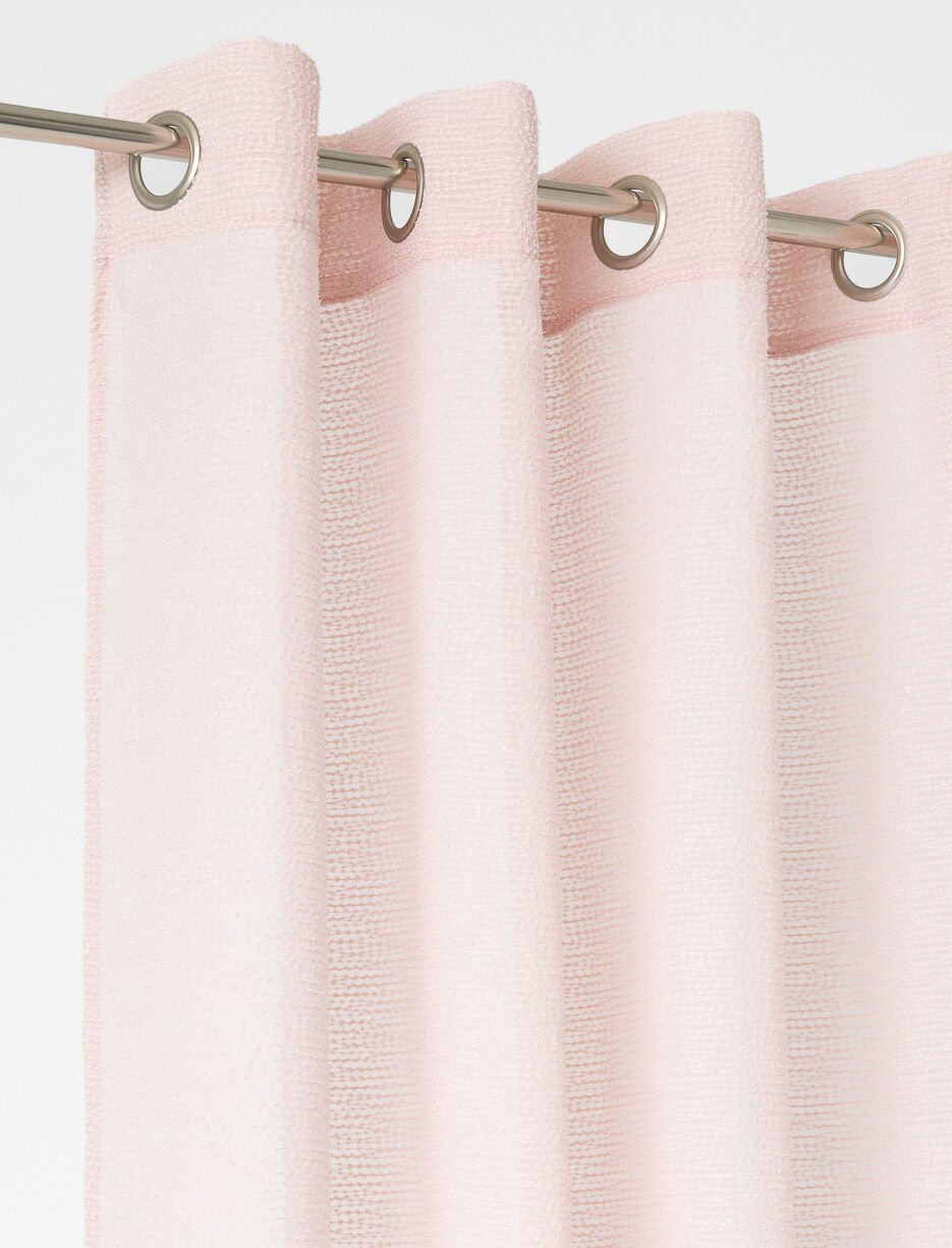 Panneau de rideau en tulle texturé Panneau de rideau en tulle texturé