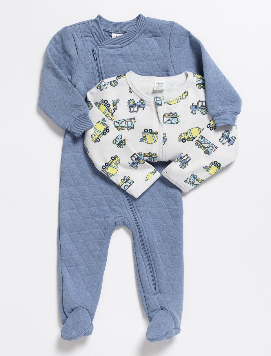 Footed Onesie PJs - Pack of 2