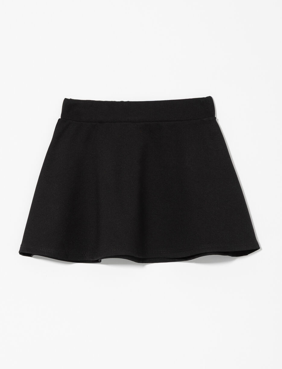 Jupe circulaire à taille élastique