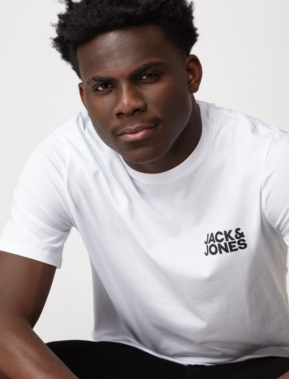 T-shirt imprimé à col rond