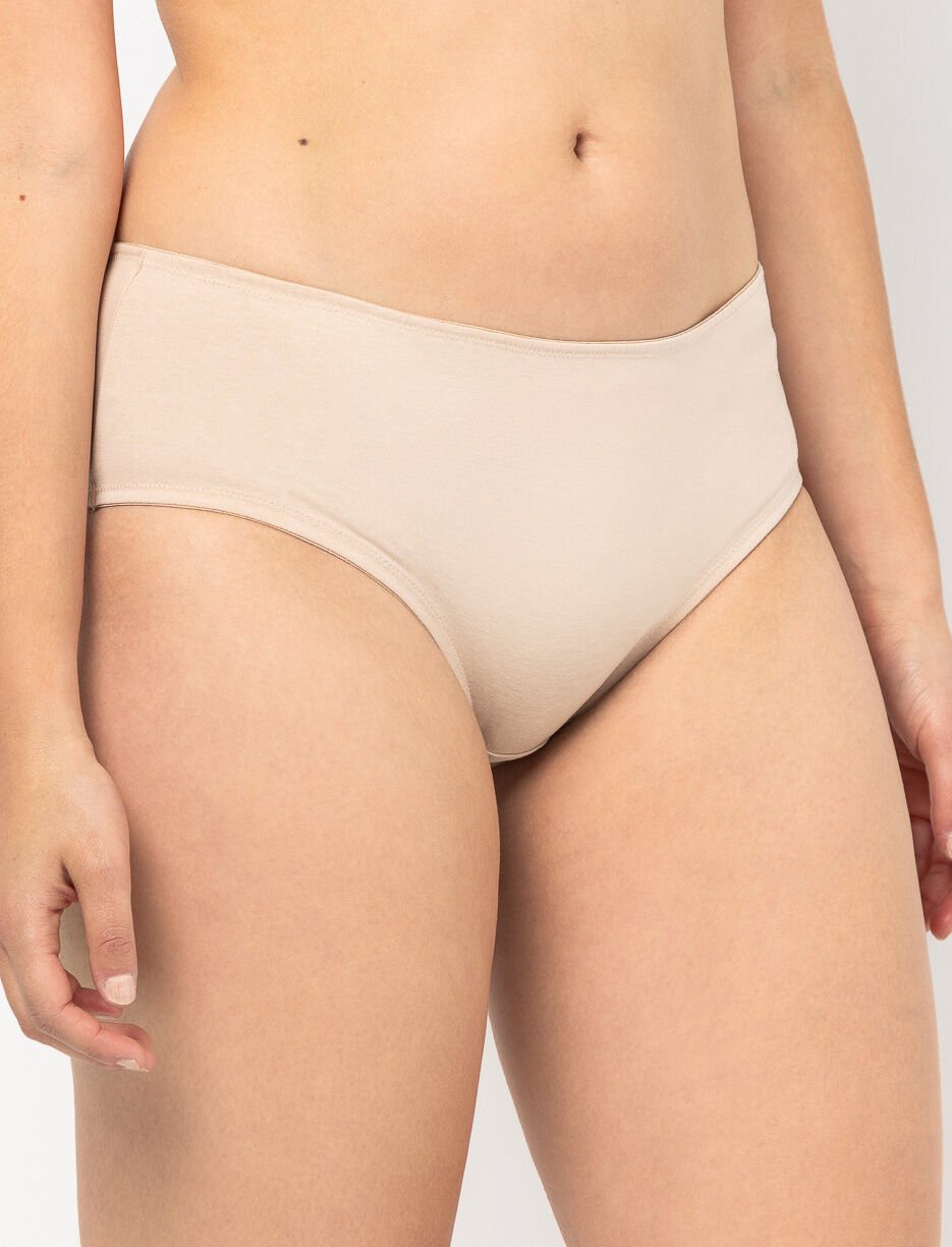 Culotte boxer à taille dentelle