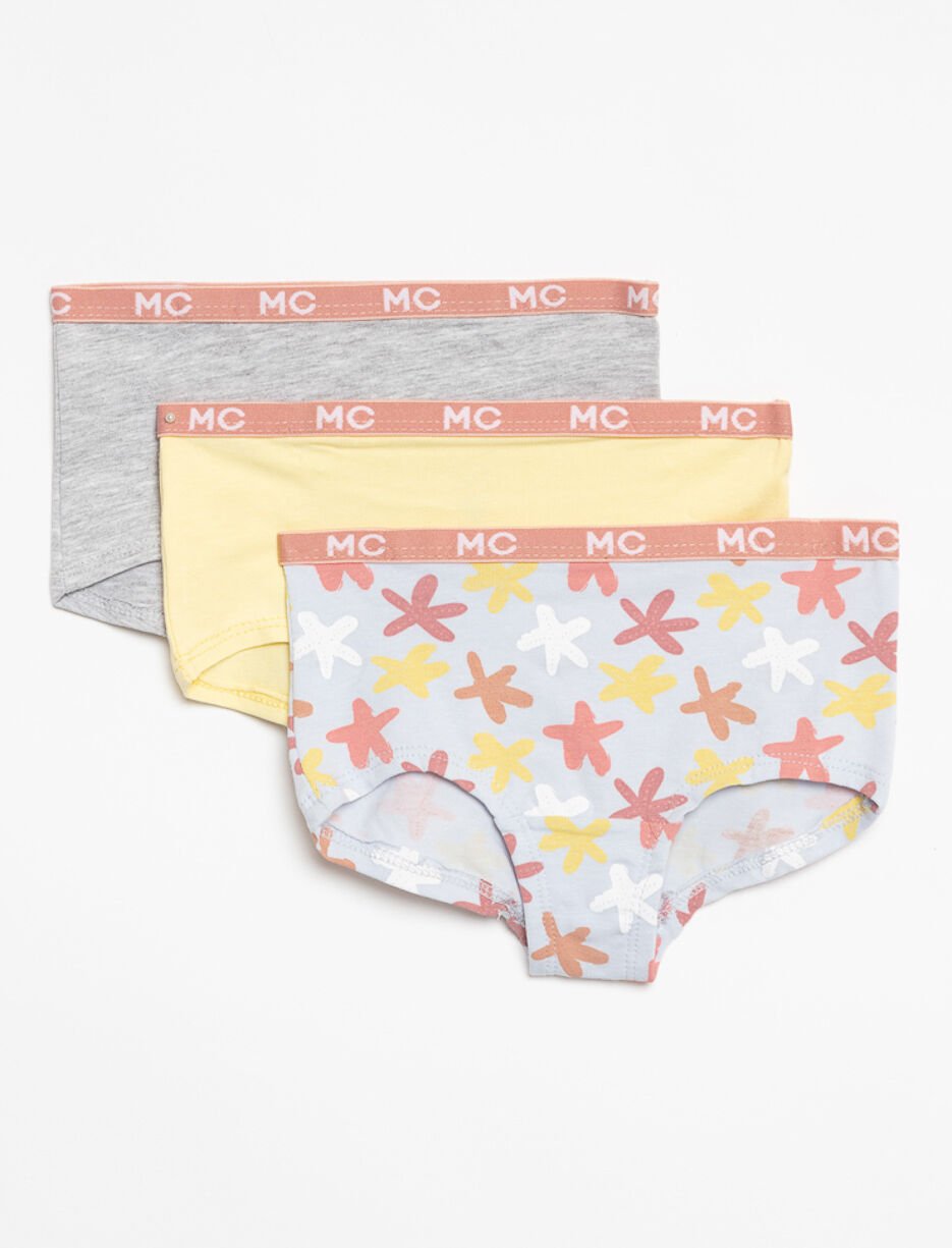 Culottes garçonnes - paquet 3