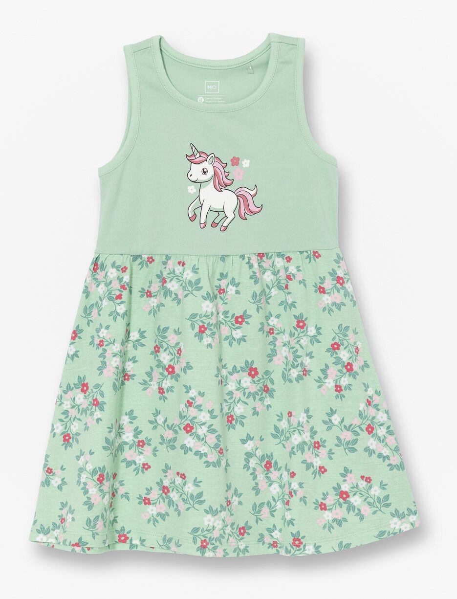 Sleeveless Fit and Flare Dress - Little Girl