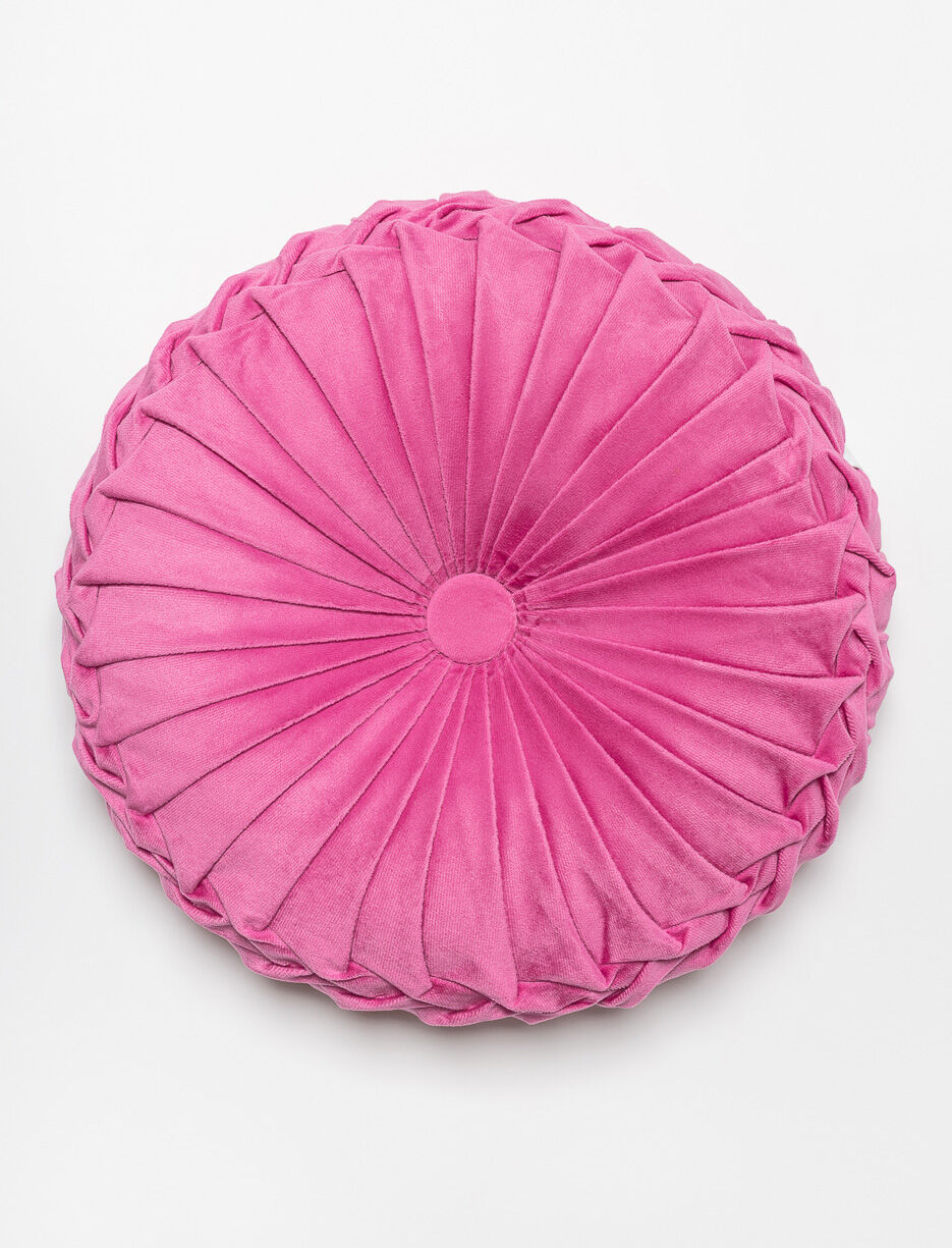 Round Velvet Cushion