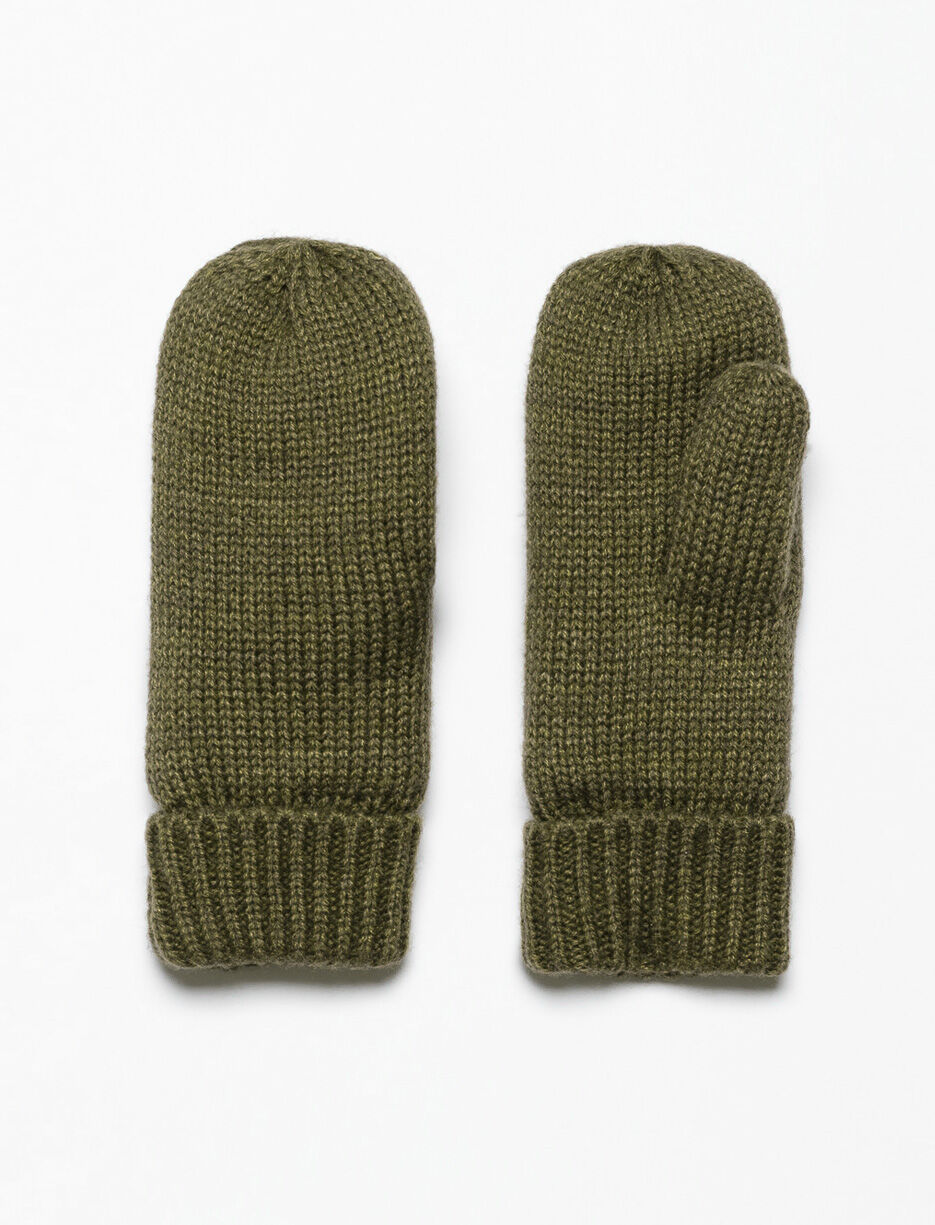 Solid Knit Mittens - Children