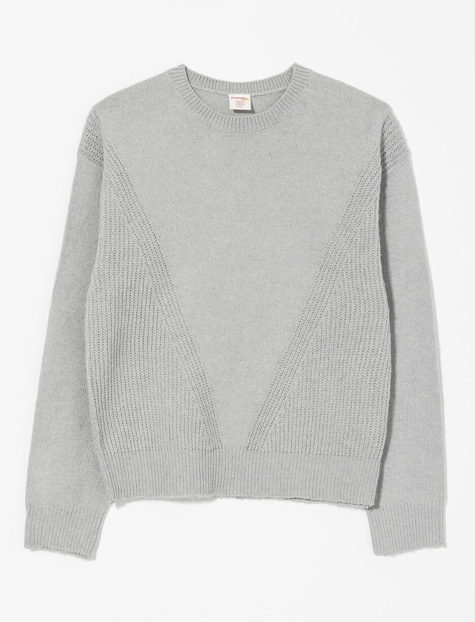 Relaxed Fit Knit Sweater - Teen Girl
