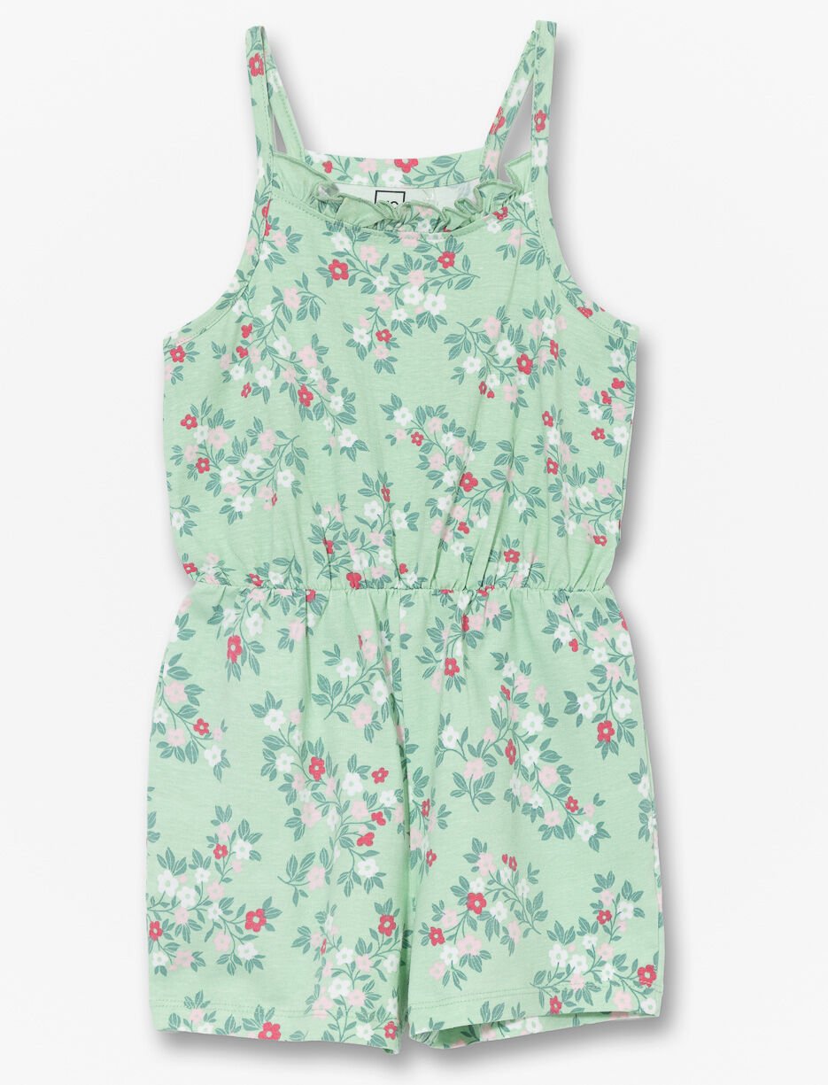 Printed Romper - Little Girl