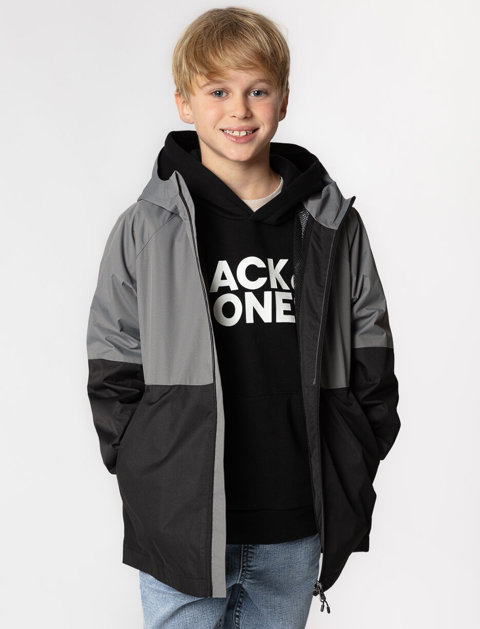 Two-tone Mid-season Jacket