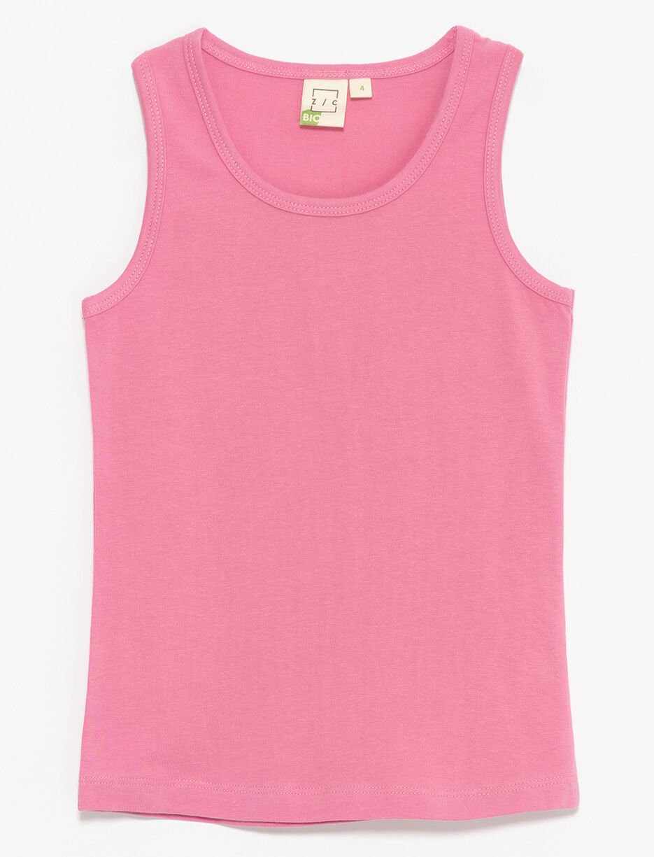 Solid Tank in Organic Cotton