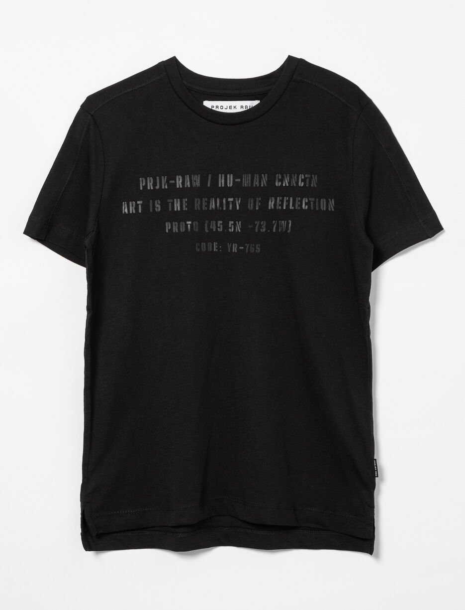 Tone-on-tone Printed T-shirt