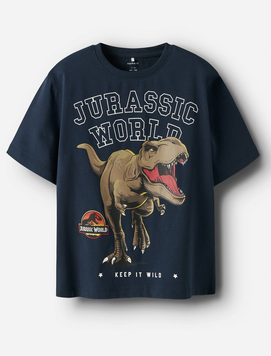 T-shirt imprimé a col rond - Jurassic Park