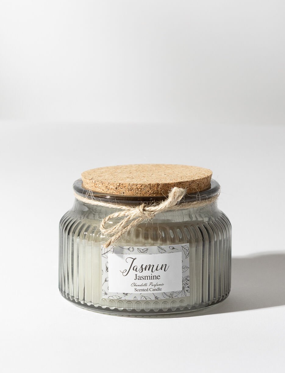 Chandelle parfumée jasmin