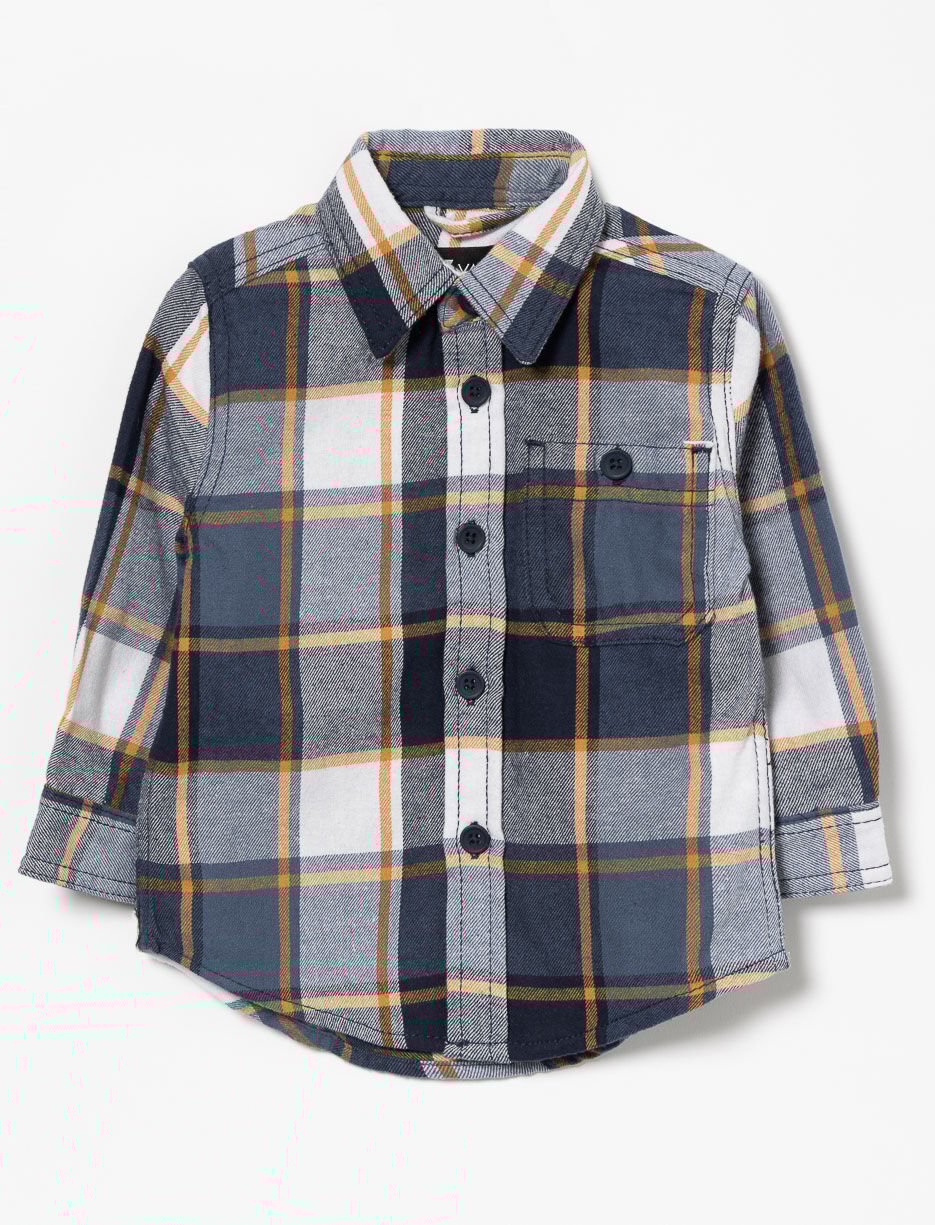 Chemise en flanelle à carreaux - bébé garçon