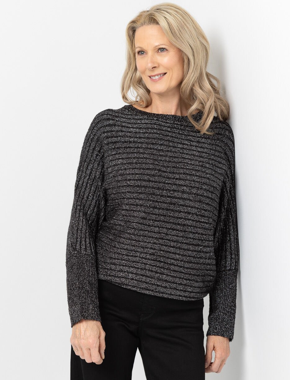Chandail en tricot texturé