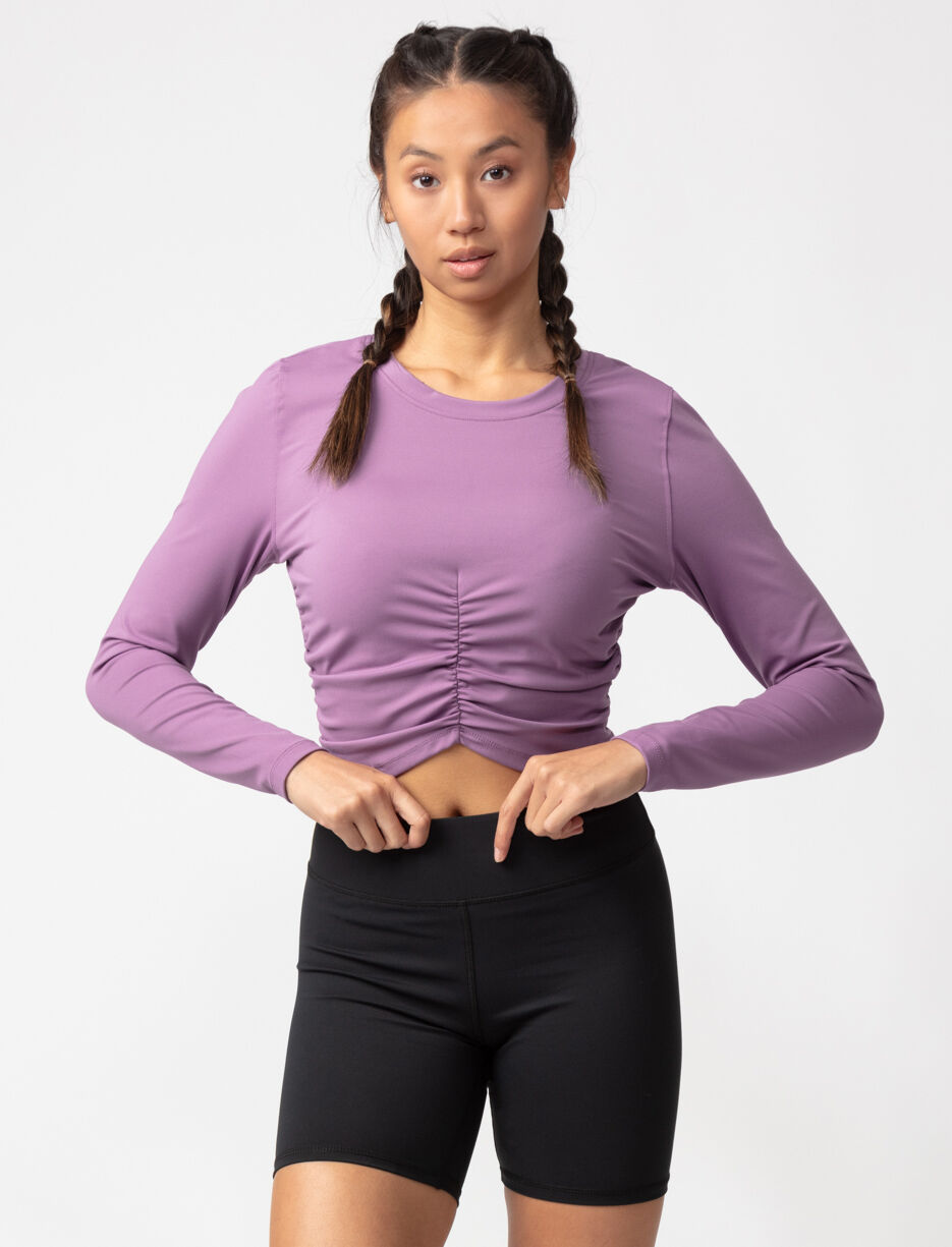 Ruched Sports T-shirt