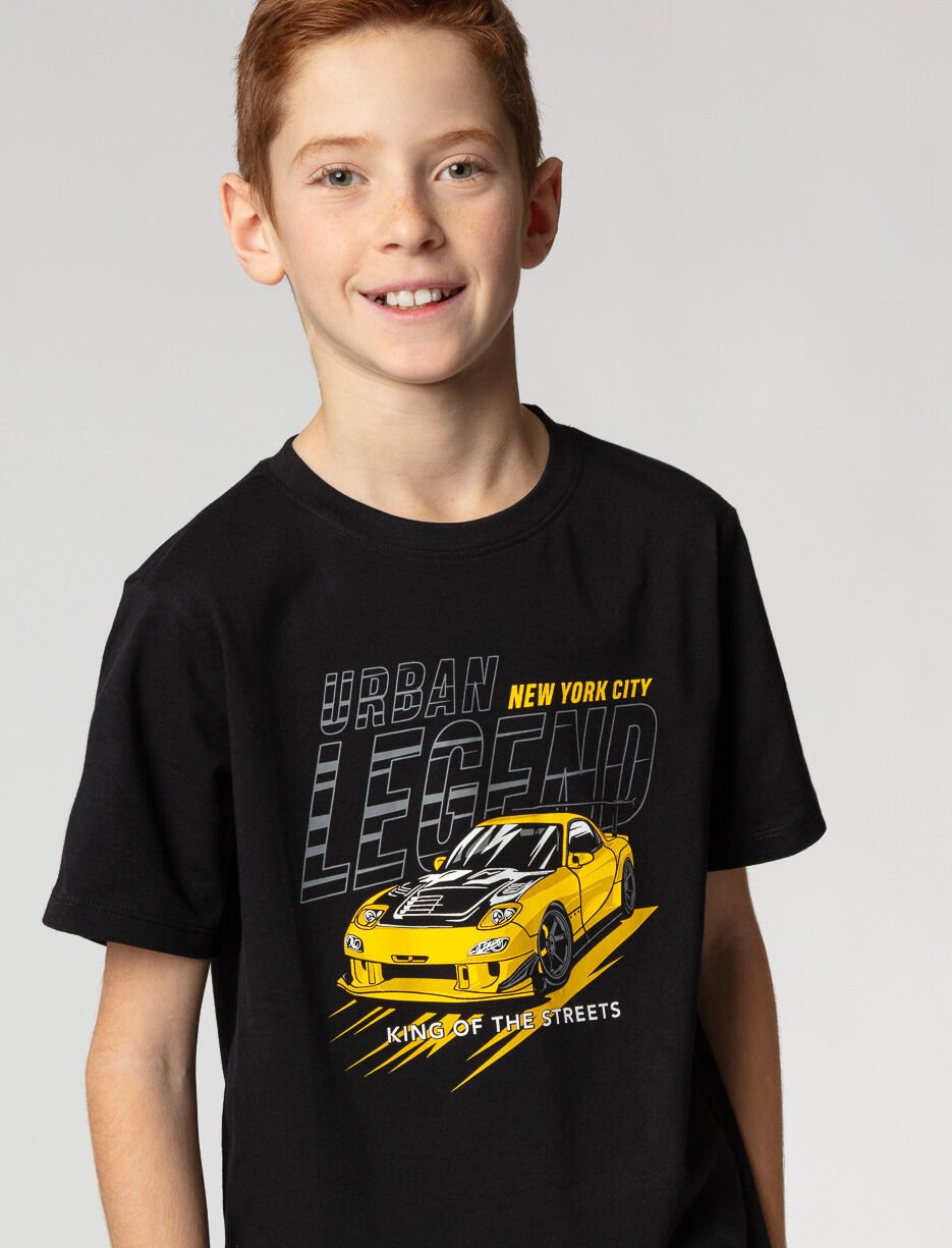 T-shirt imprimé à manches courtes