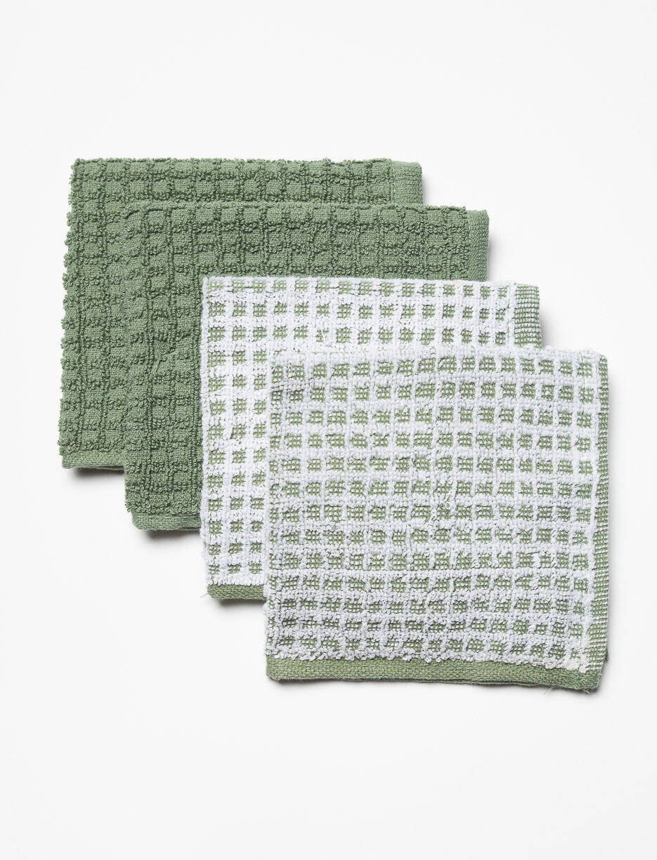 Serviettes de cuisine en ratine - paquet de 4  Serviettes de cuisine en ratine - paquet de 4