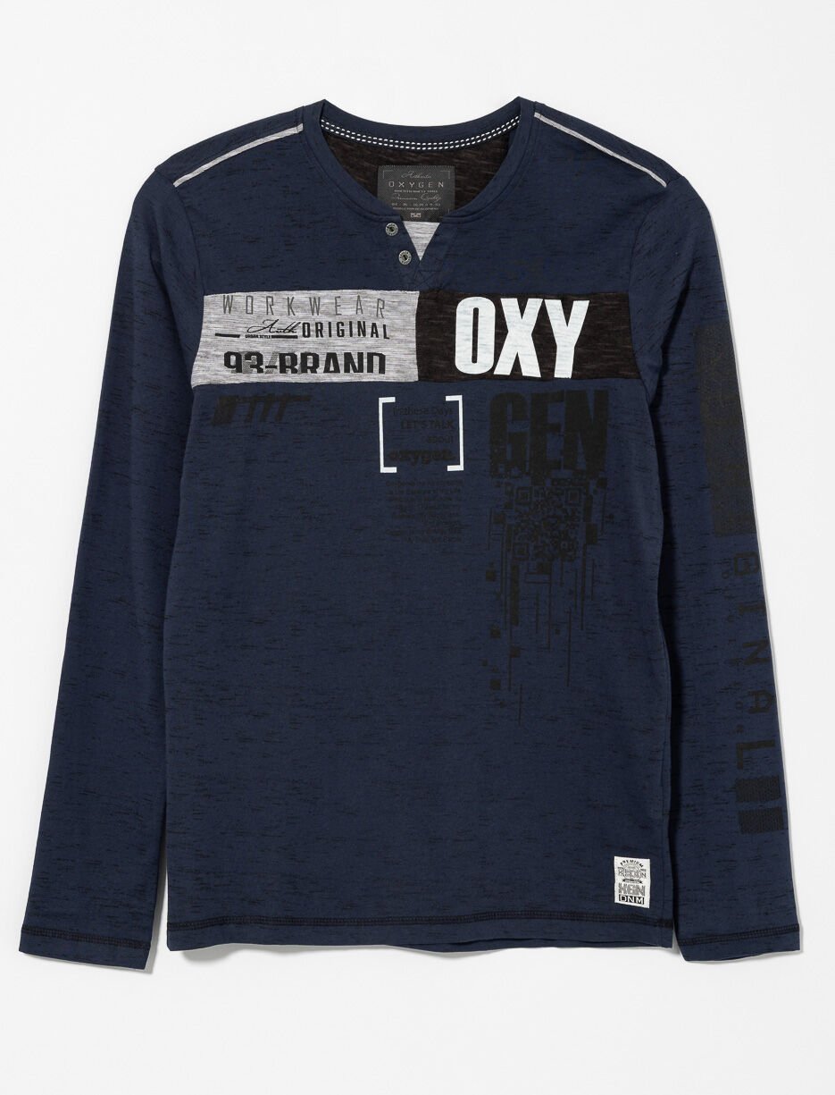 Printed Crew-neck T-shirt