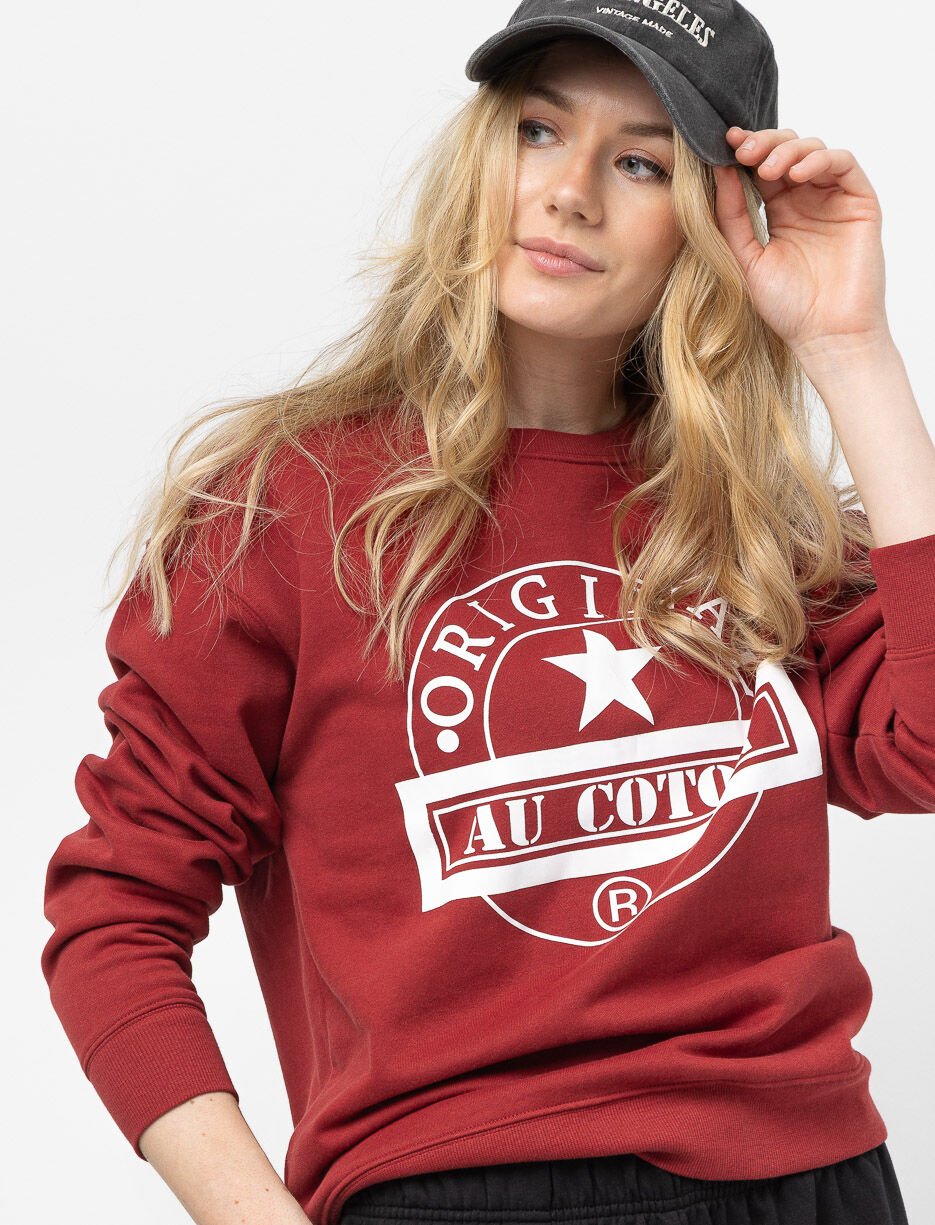 Chandail imprimé à épaules tombantes