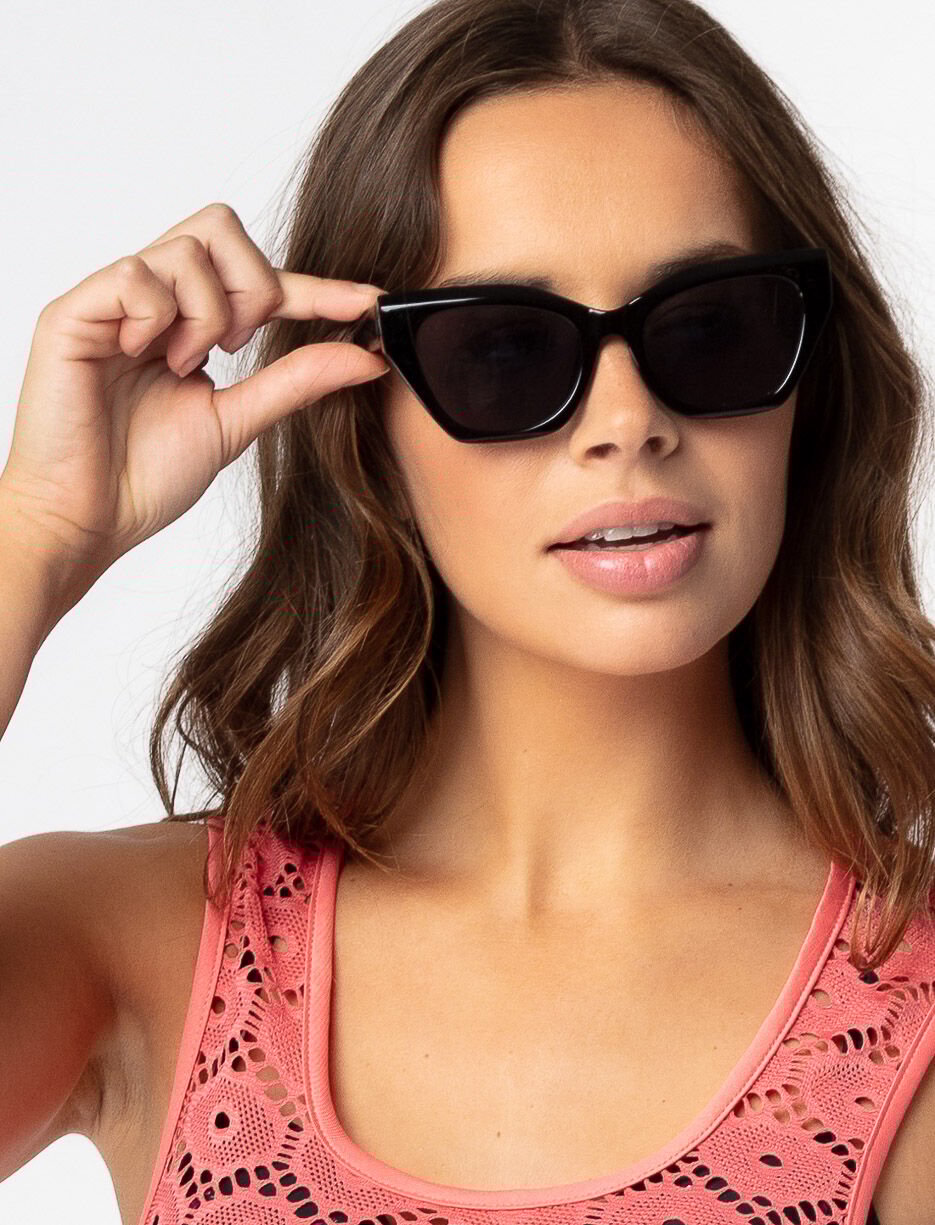 Lunettes de soleil oeil de chat