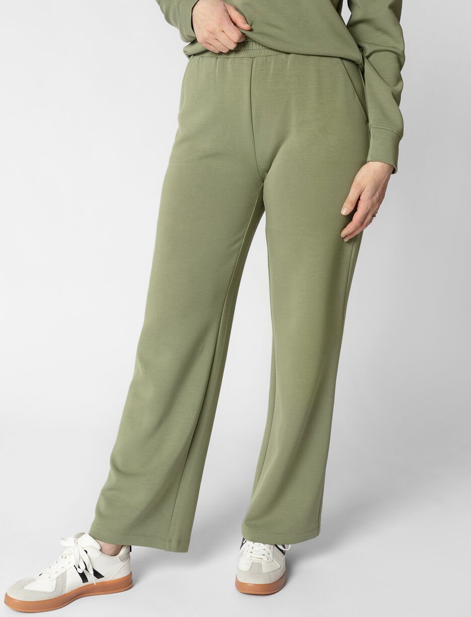 Pantalon à enfiler à jambe droite