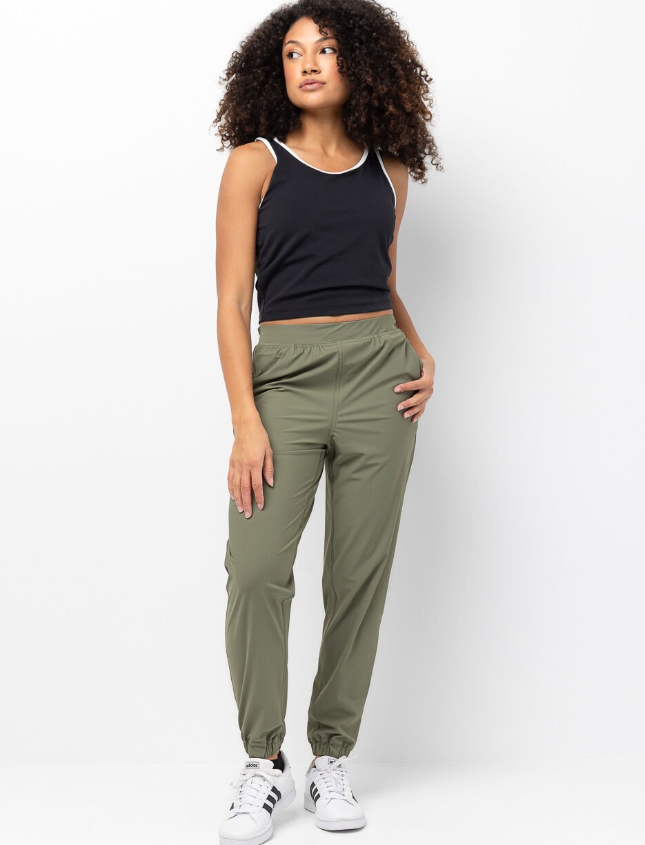 Sports Pants with Zip Pockets