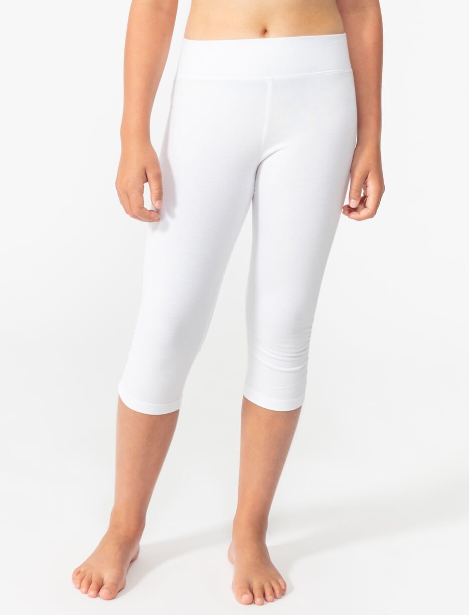 Organic Cotton Capri Leggings
