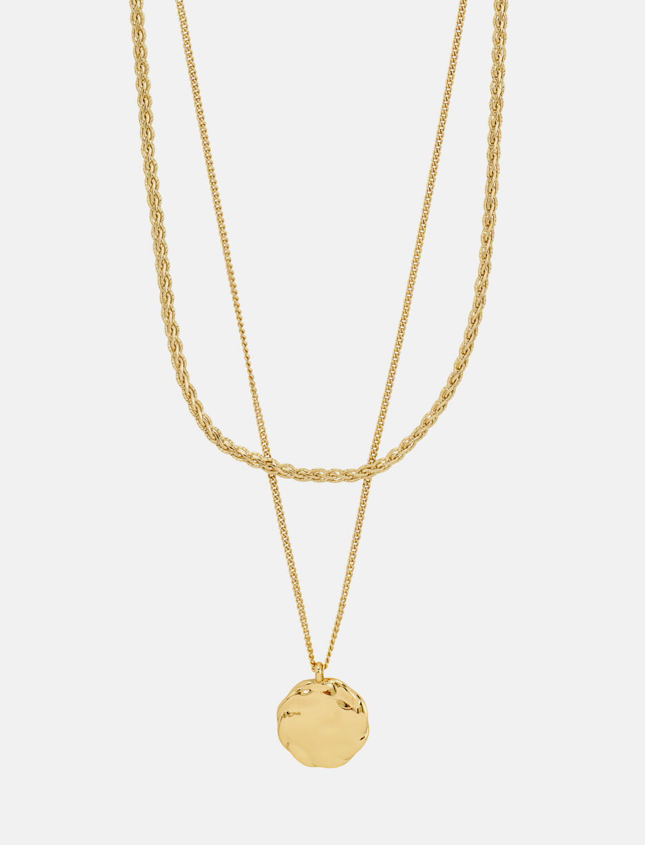 Recycled Coin Necklace 2-in-1 Set