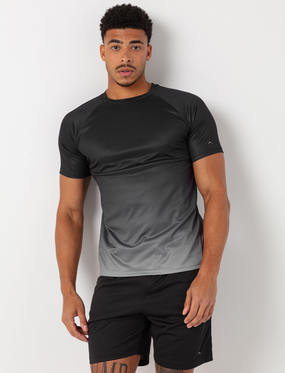 T-shirt de sport dégradé