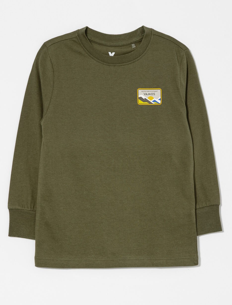 T-shirt imprimé en coton bio - petit garçon