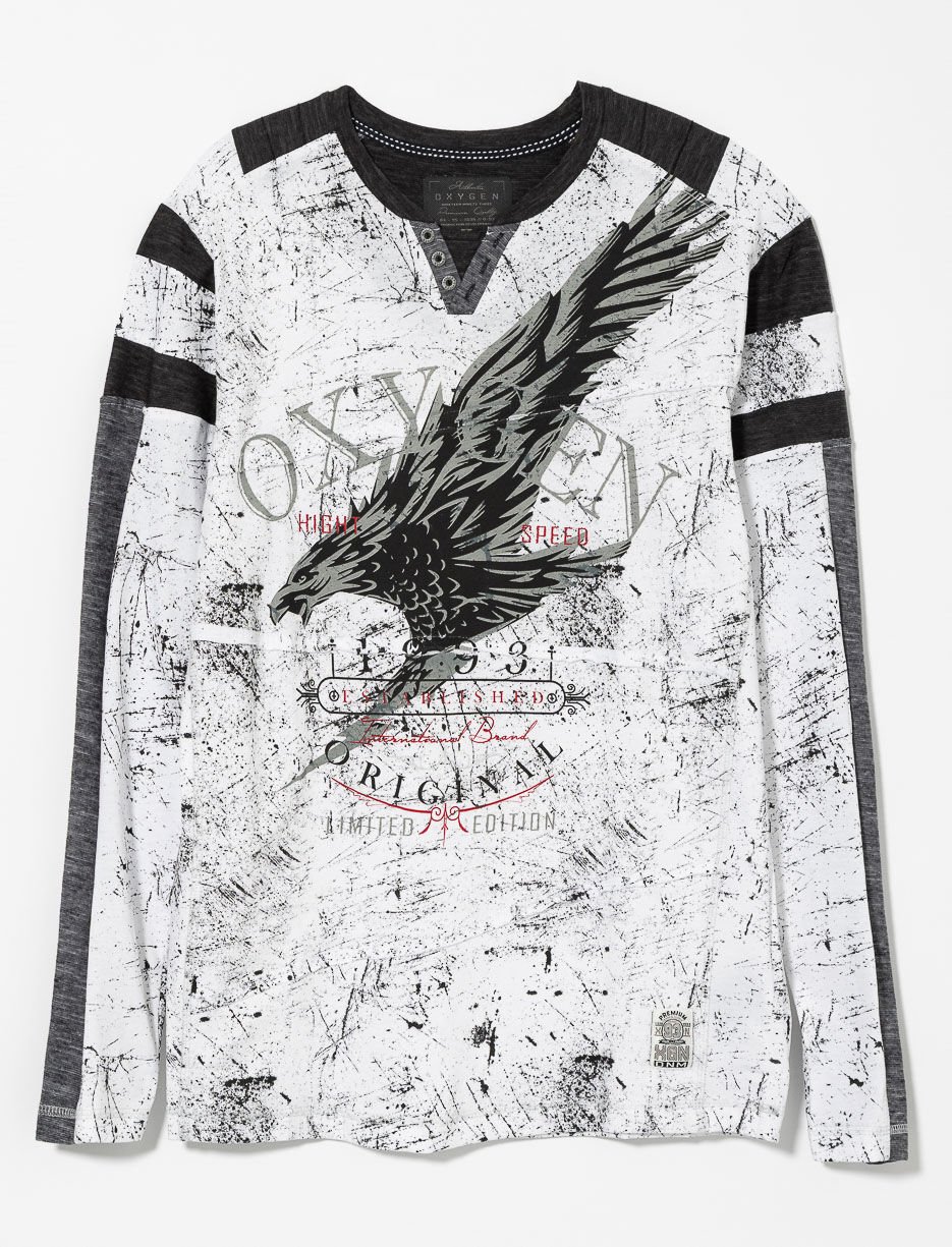 Printed Crew-neck T-shirt