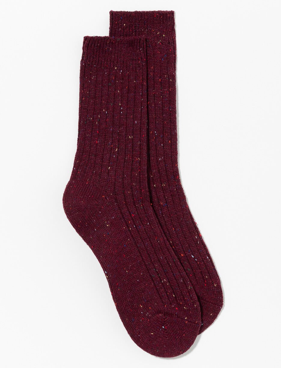 Ribbed Knit Socks