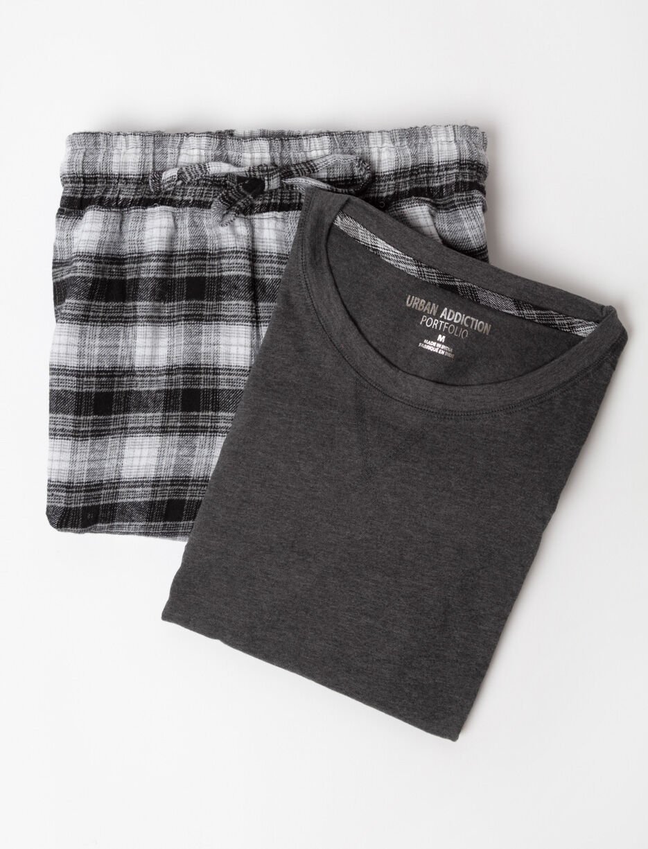 Pyjama 2 pièces à carreaux