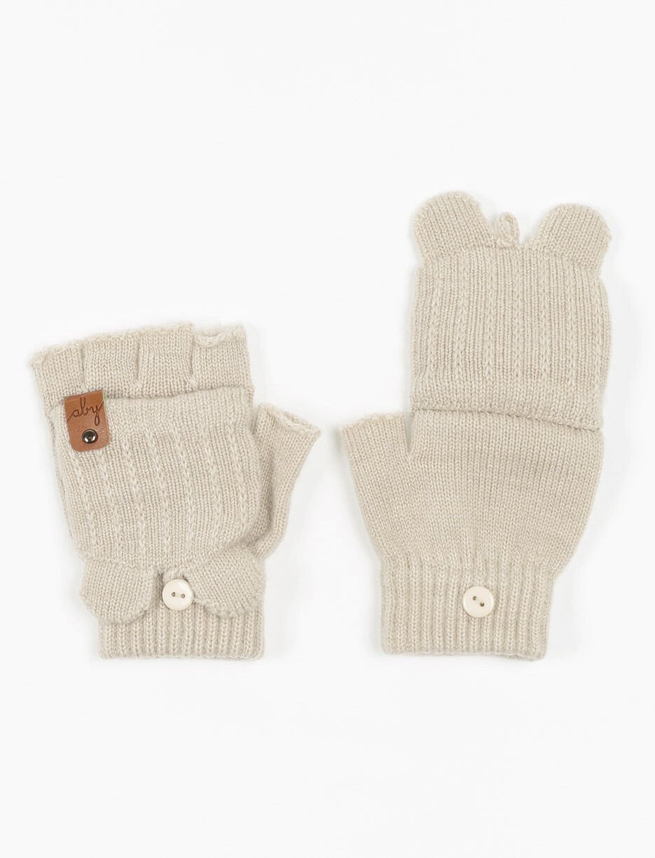 Solid Fingerless Mitts