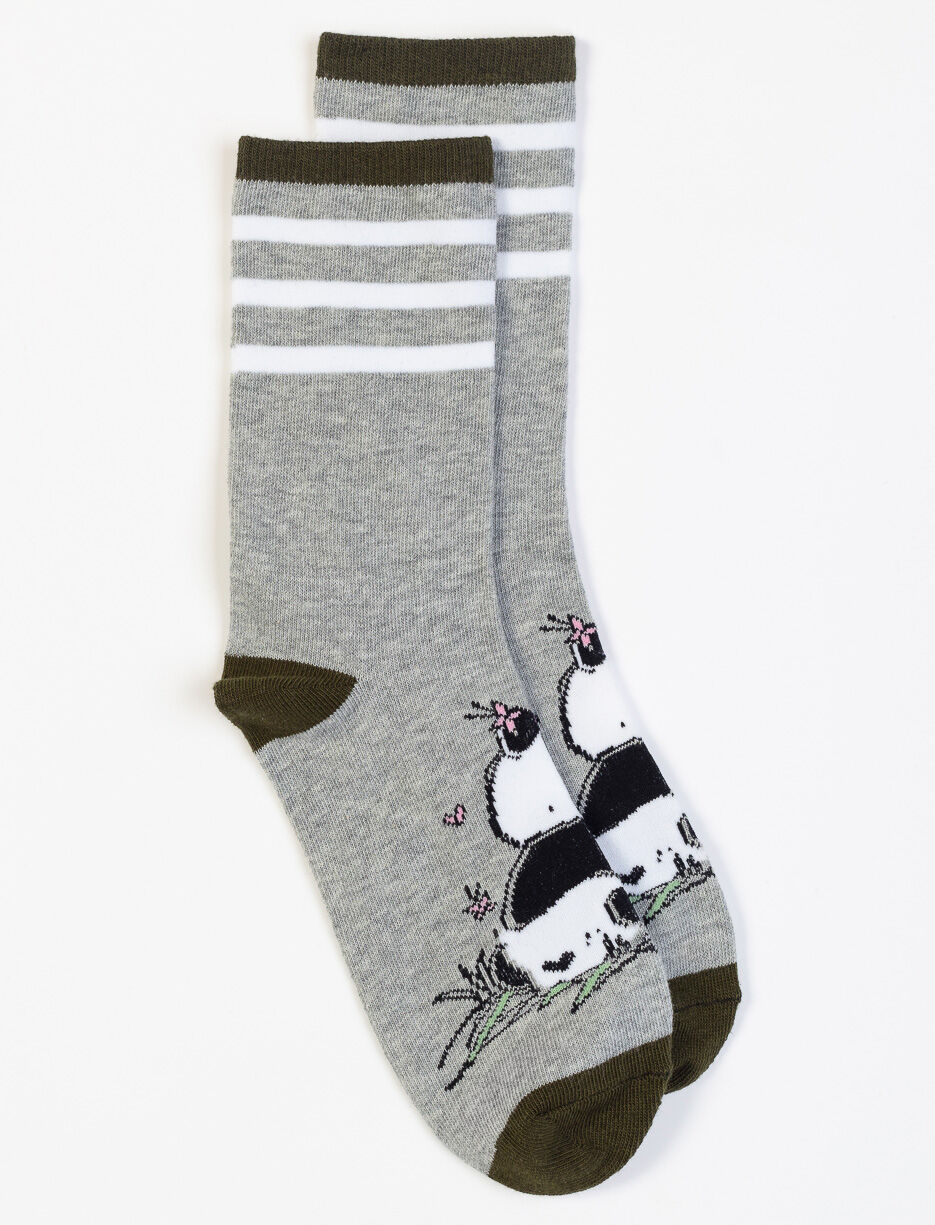 Chaussettes &agrave; motifs