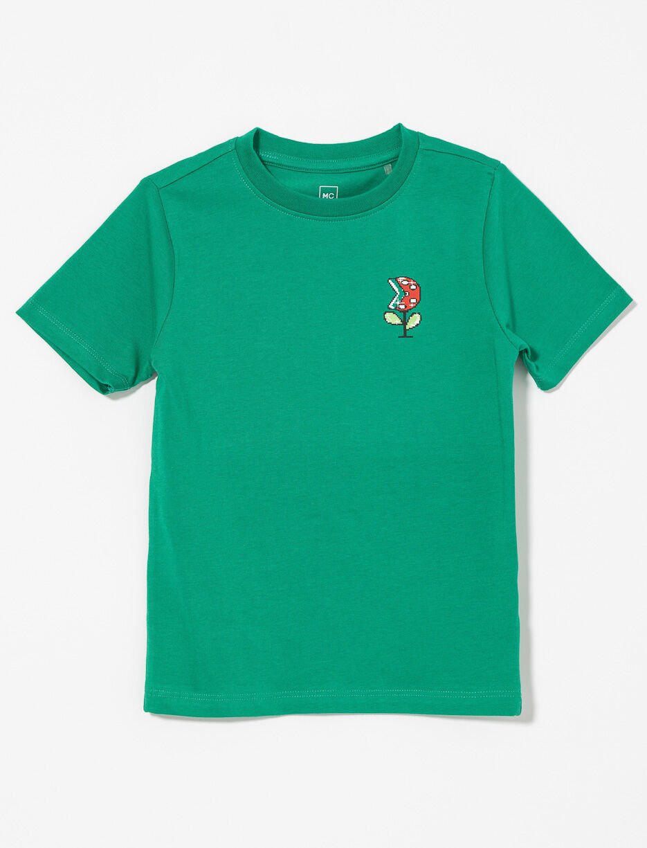 Printed Crew-neck T-shirt - Little Boy