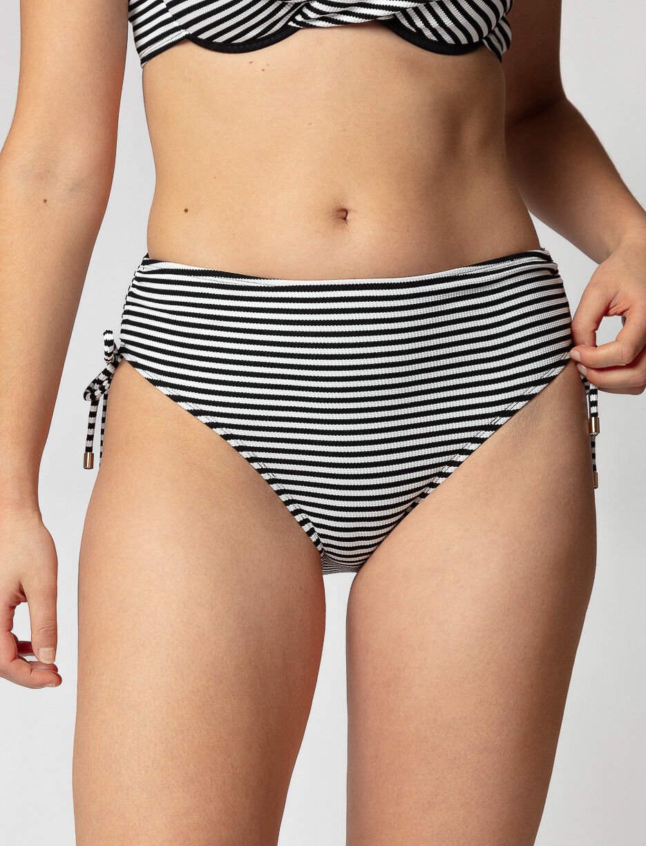 Bas de bikini à taille haute